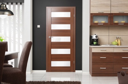 Interiérové dveře VASCO – vizualizace moderního interiéru