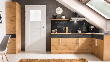 Interiérové dveře VASCO Primo 1 – vizualizace moderního interiéru