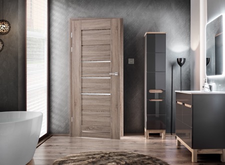Interiérové dveře VASCO – vizualizace moderního interiéru