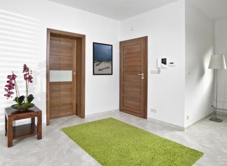 Interiérové dveře VASCO – vizualizace moderního interiéru