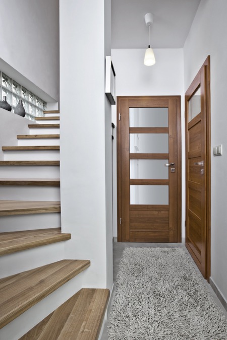 Interiérové dveře VASCO – vizualizace moderního interiéru