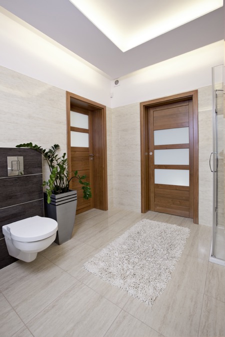 Interiérové dveře VASCO – vizualizace moderního interiéru
